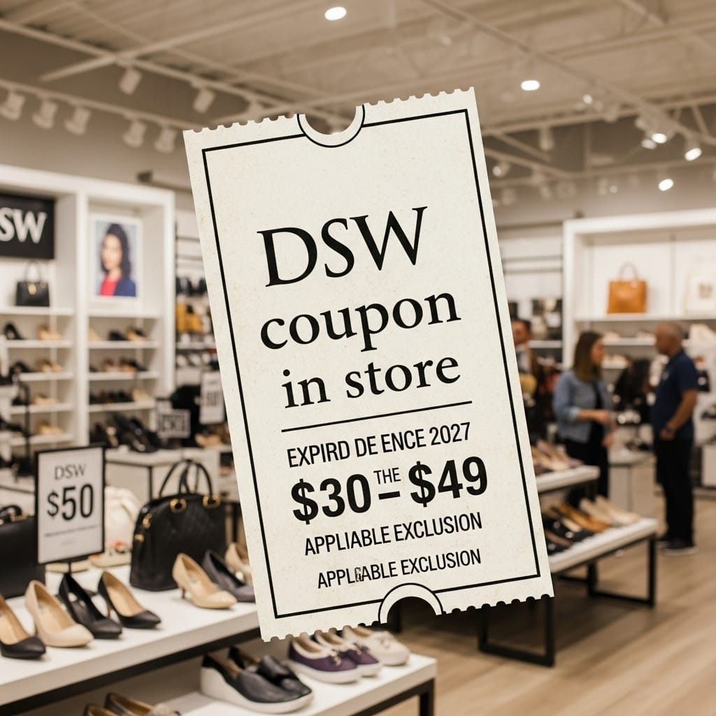 The Ultimate Guide to DSW In-Store Coupons: Never Pay Full Price for Shoes Again The Ultimate Guide to DSW In-Store Coupons: Never Pay Full Price for Shoes Again